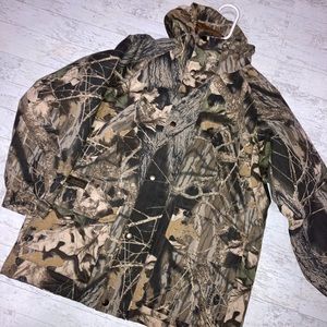 Boys Columbia Camouflage Coat Size 10/12